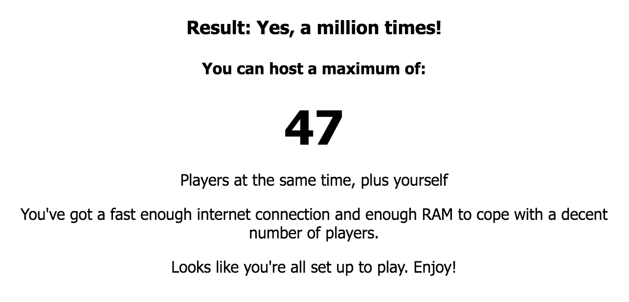 Can I host a Minecraft Server