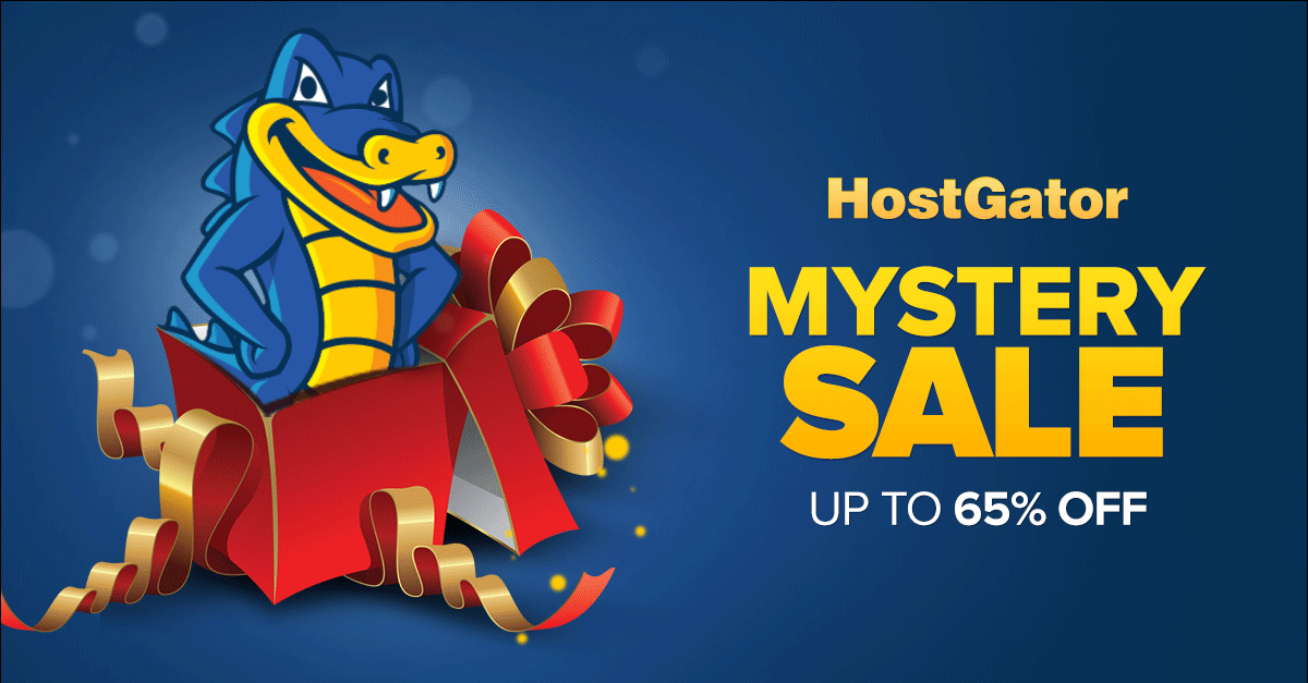 HostGator Mystery Sale