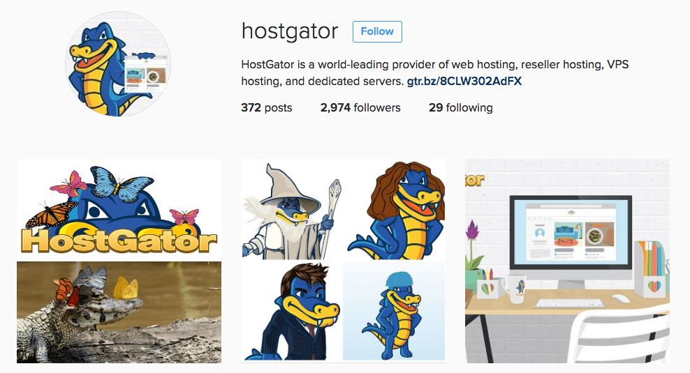 HostGator Instagram