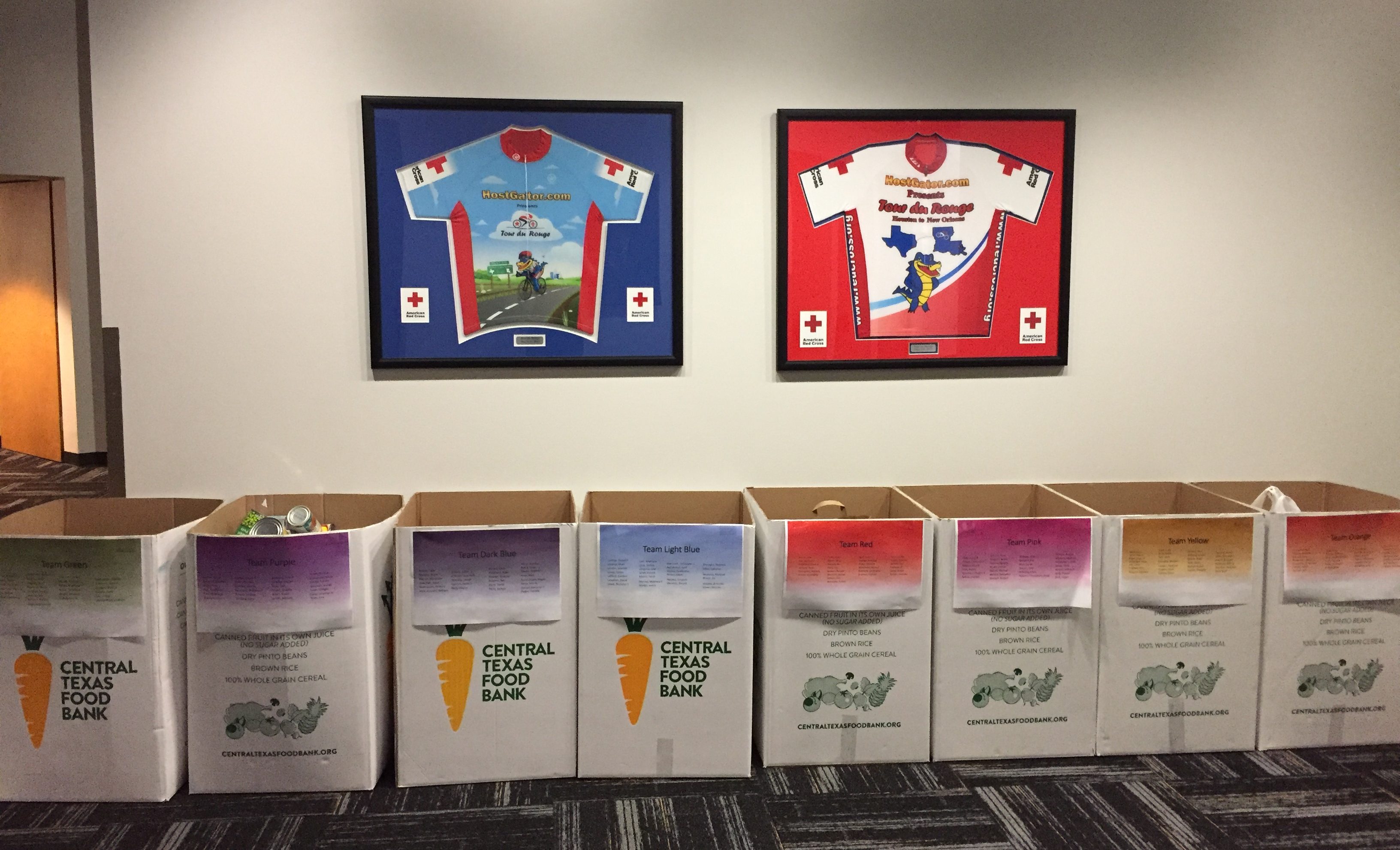 HostGator Austin Food Drive for Central Texas Food Bank