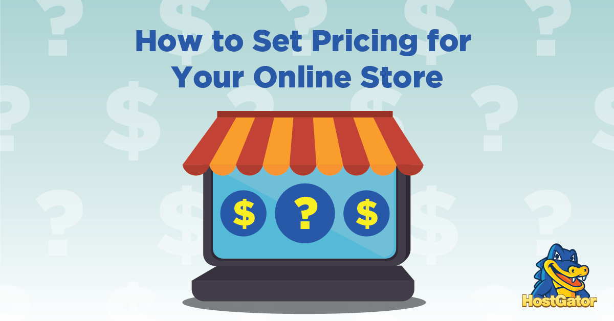 Set pricing for your online store