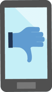 bad mobile experience