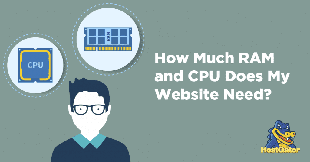 How much RAM CPU do I need for my website