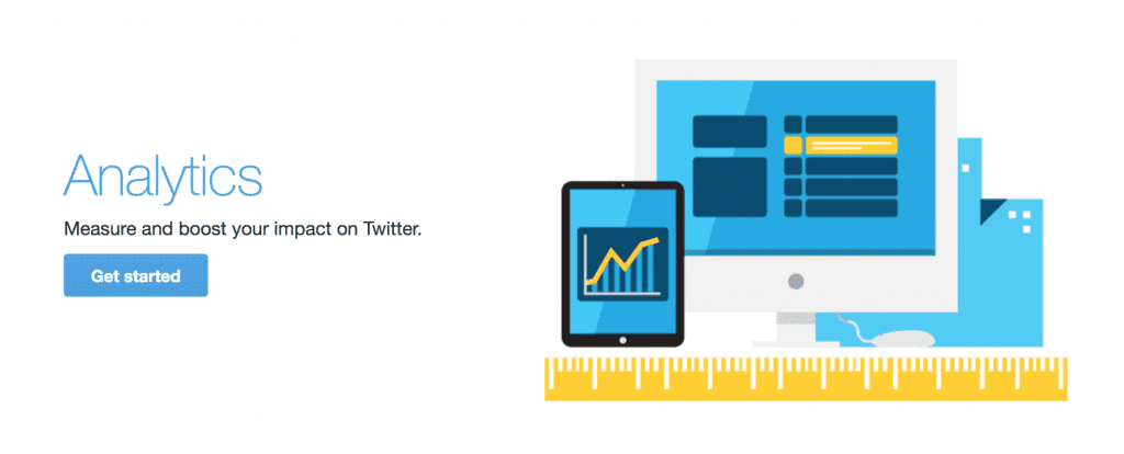 Twitter Analytics Signin Screen