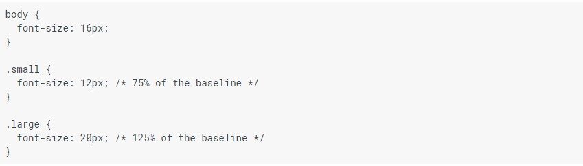 increase font size for mobile users