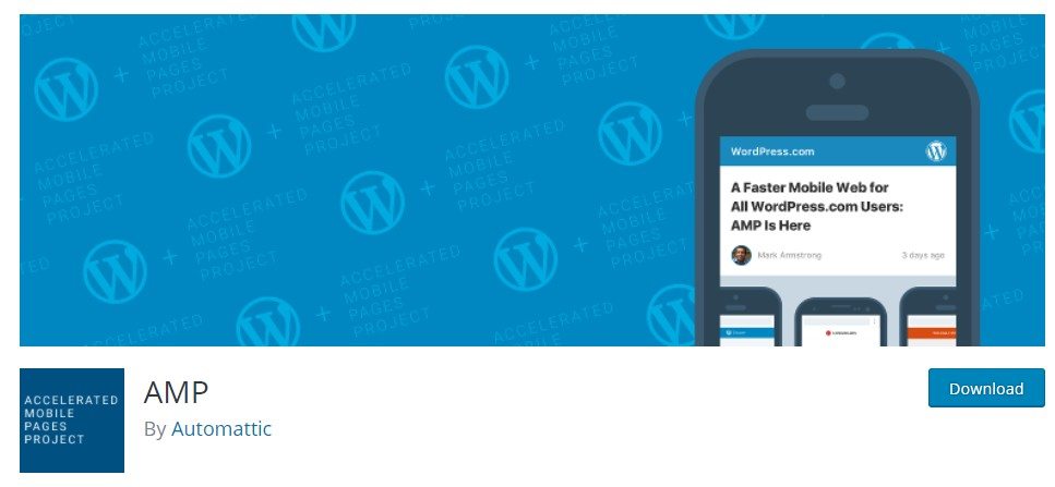 amp for wordpress mobile website