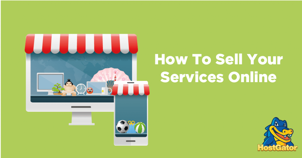 how to sell your services online