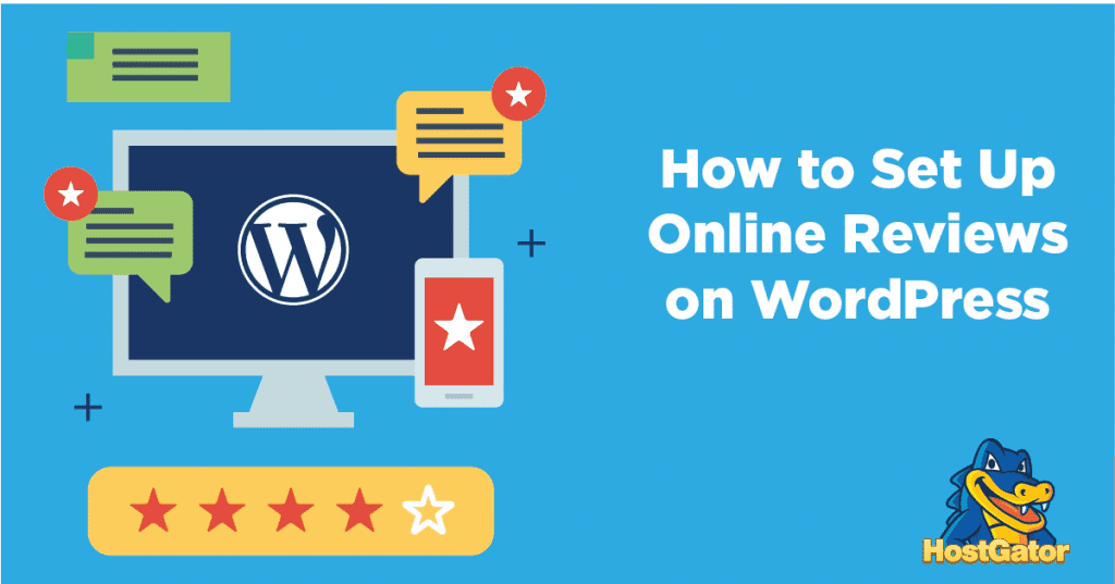 how to set up online reviews on wordpress