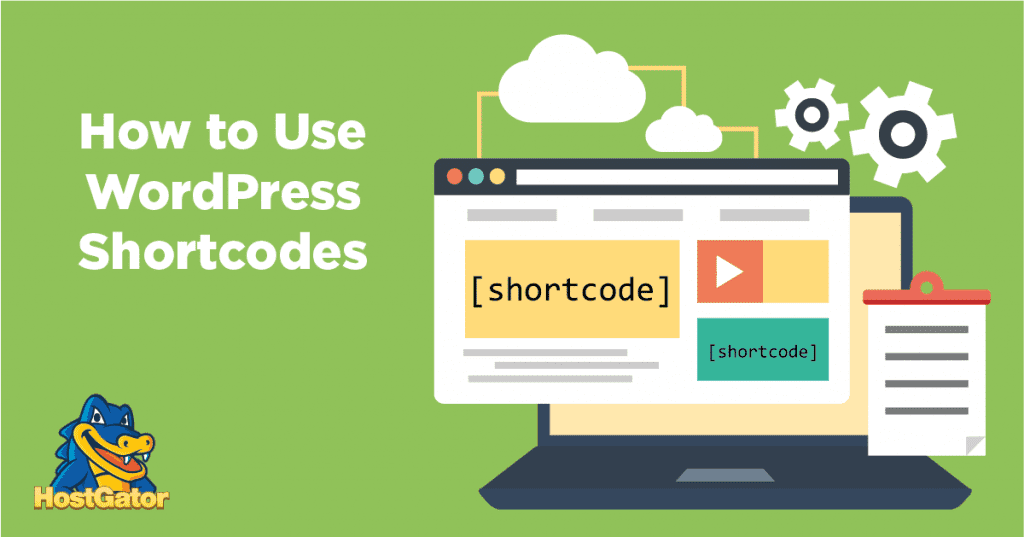 how to use wordpress shortcodes