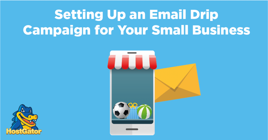 set up an email drip campaign for small business