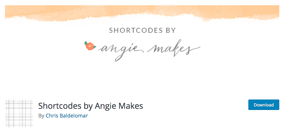 shortcodes by angie