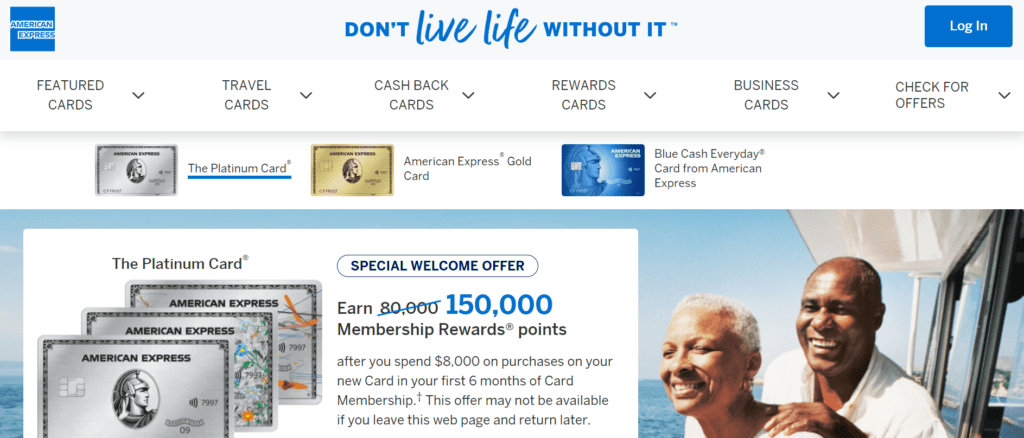 American express cards